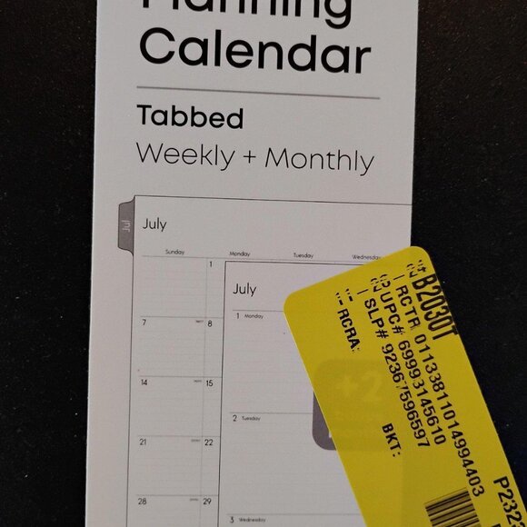 🐰🎉Set of 3 2024-25 planning calendars three sizes - Picture 4 of 9